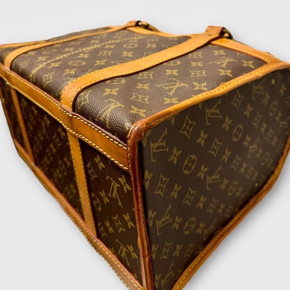 LOUIS VUITTON 1988 Monogram Sac Chaussures 40, Vintage - Picture 10 of 16